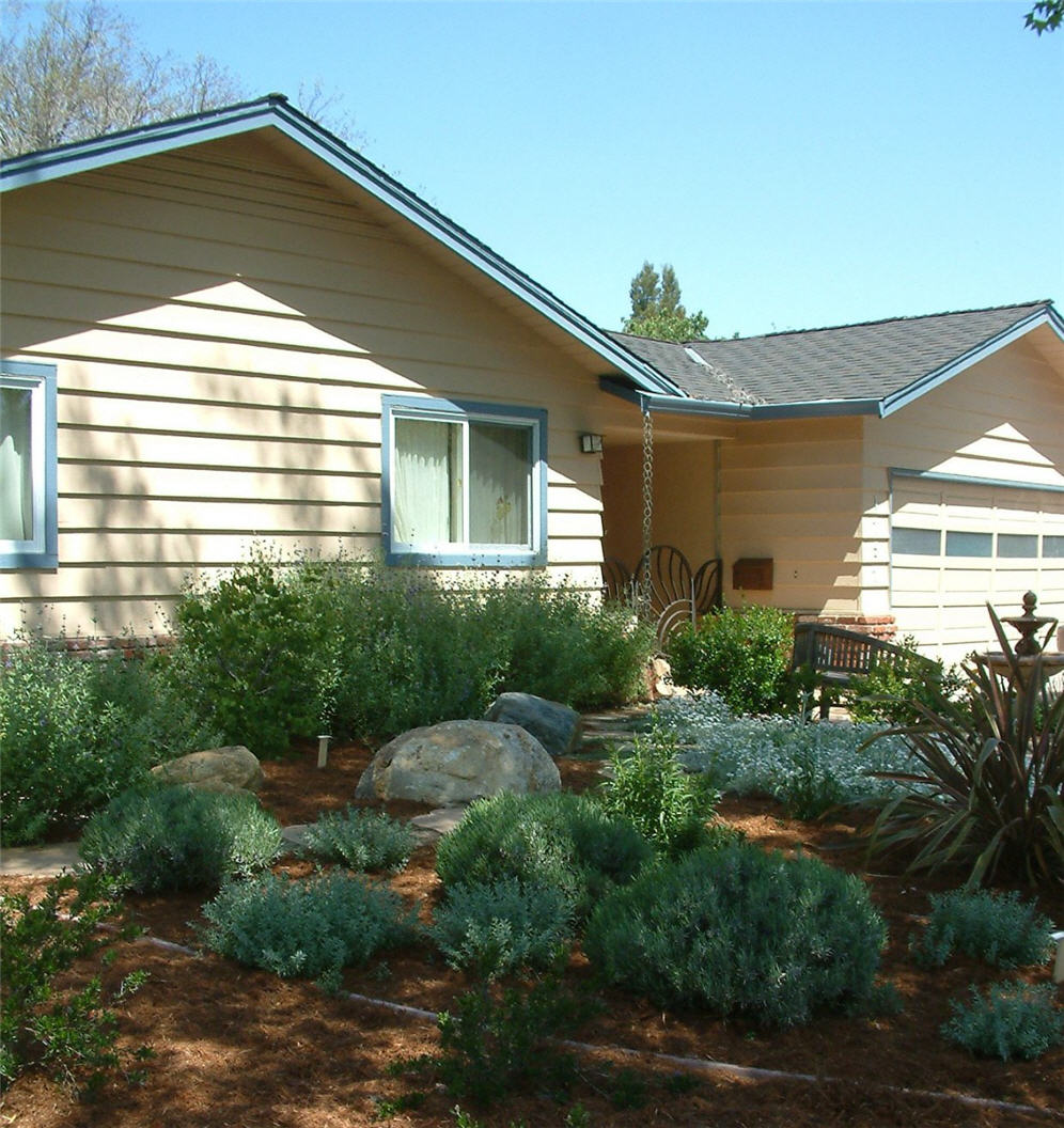 Mulched Garden